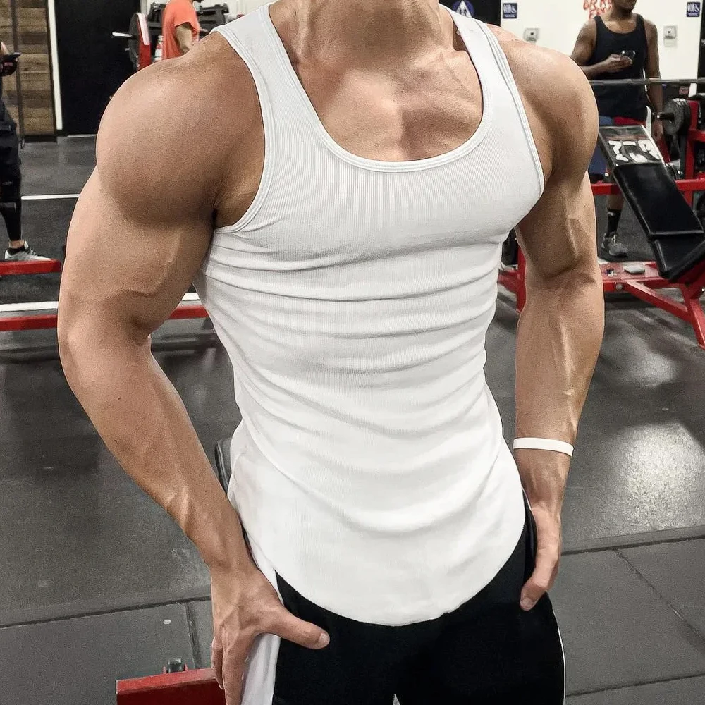 Men's Sport Slim Vest Summer B - Undershirt Crew Neck review and price