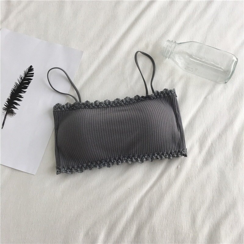 Women's Cotton Bra Female Tube - Suspender Tank Top review and price