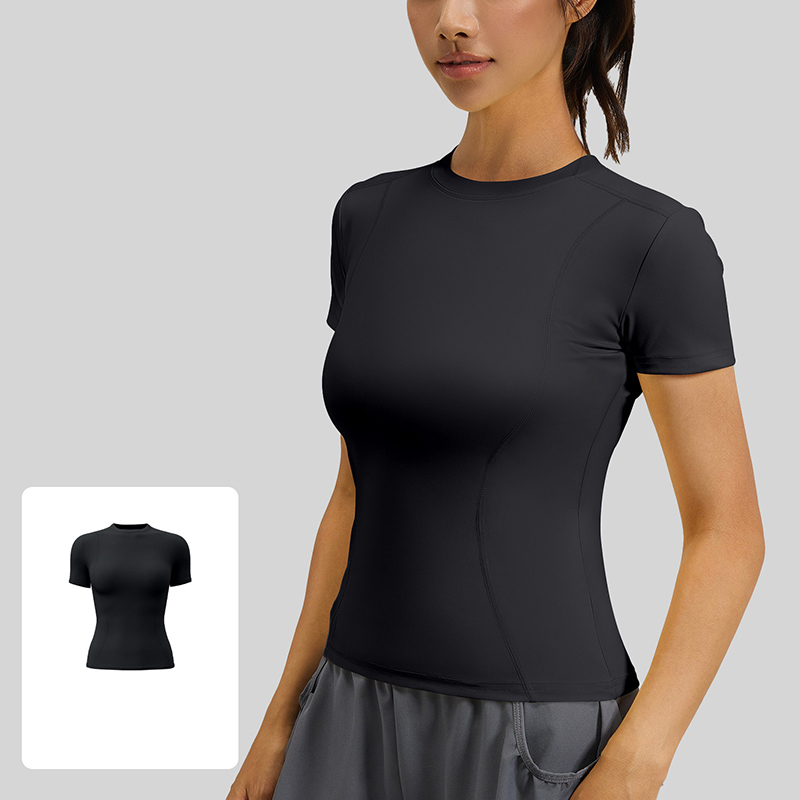 Women Slim Fit Yoga T-Shirt Qu - T Shirt Tight Fit review and price