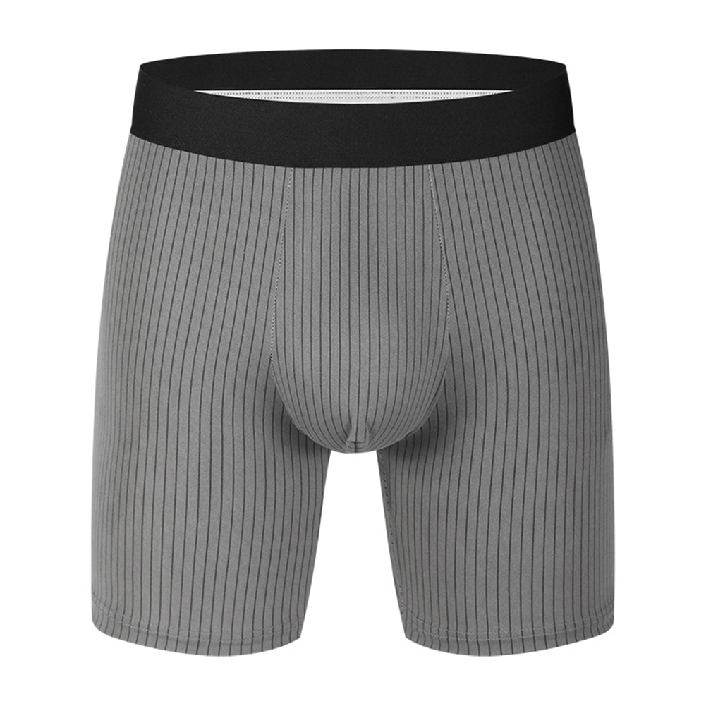 Stripes Men Long Leg Boxers Br - Long Leg Trunk Men review and price
