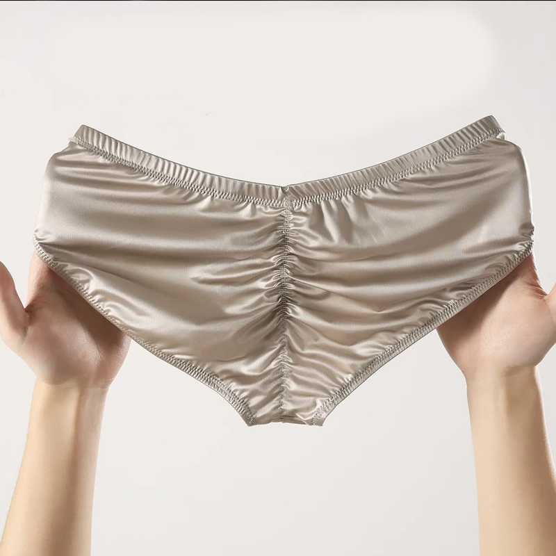 4pcs Mens Briefs Shinny Satin  - Pouch Boxer Pouch review and price